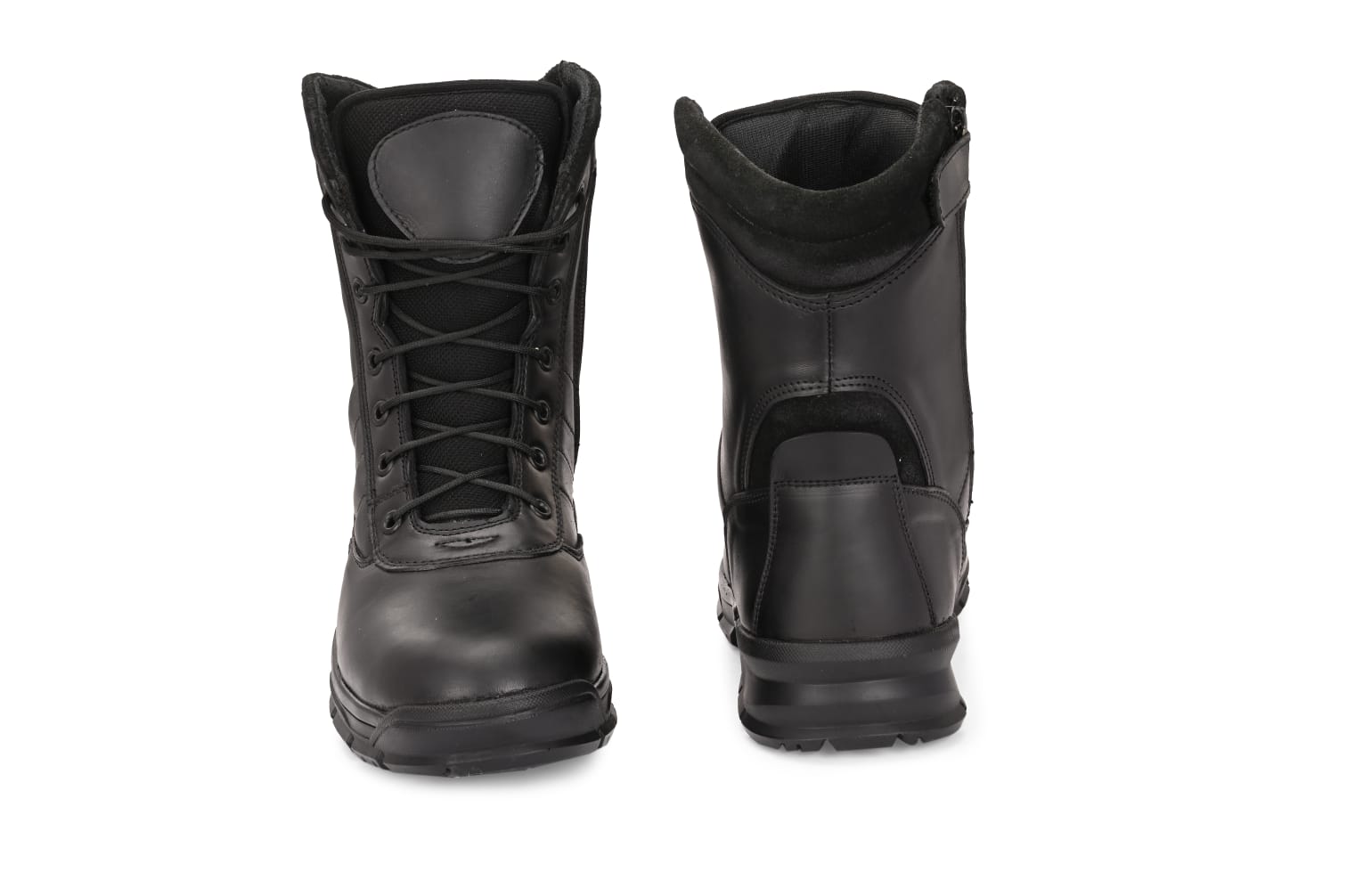 High Performance Black Side-Zip Boot