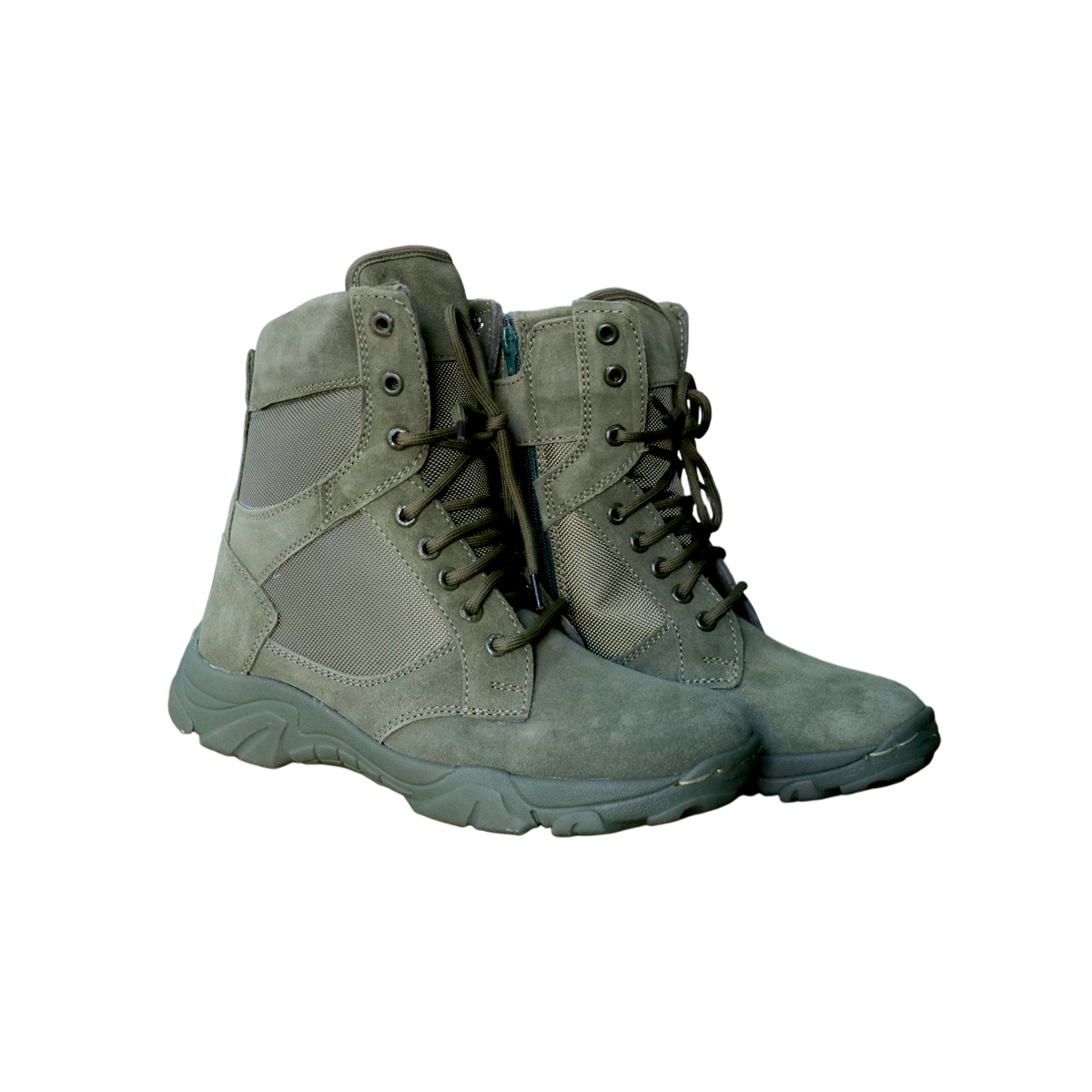 Khake Suede Tactical Desert Boots