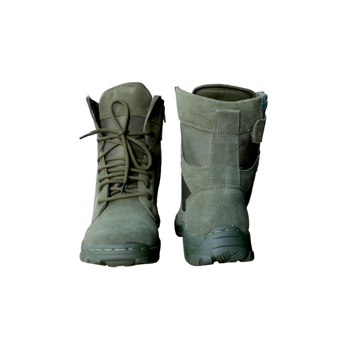 Khake Suede Tactical Desert Boots