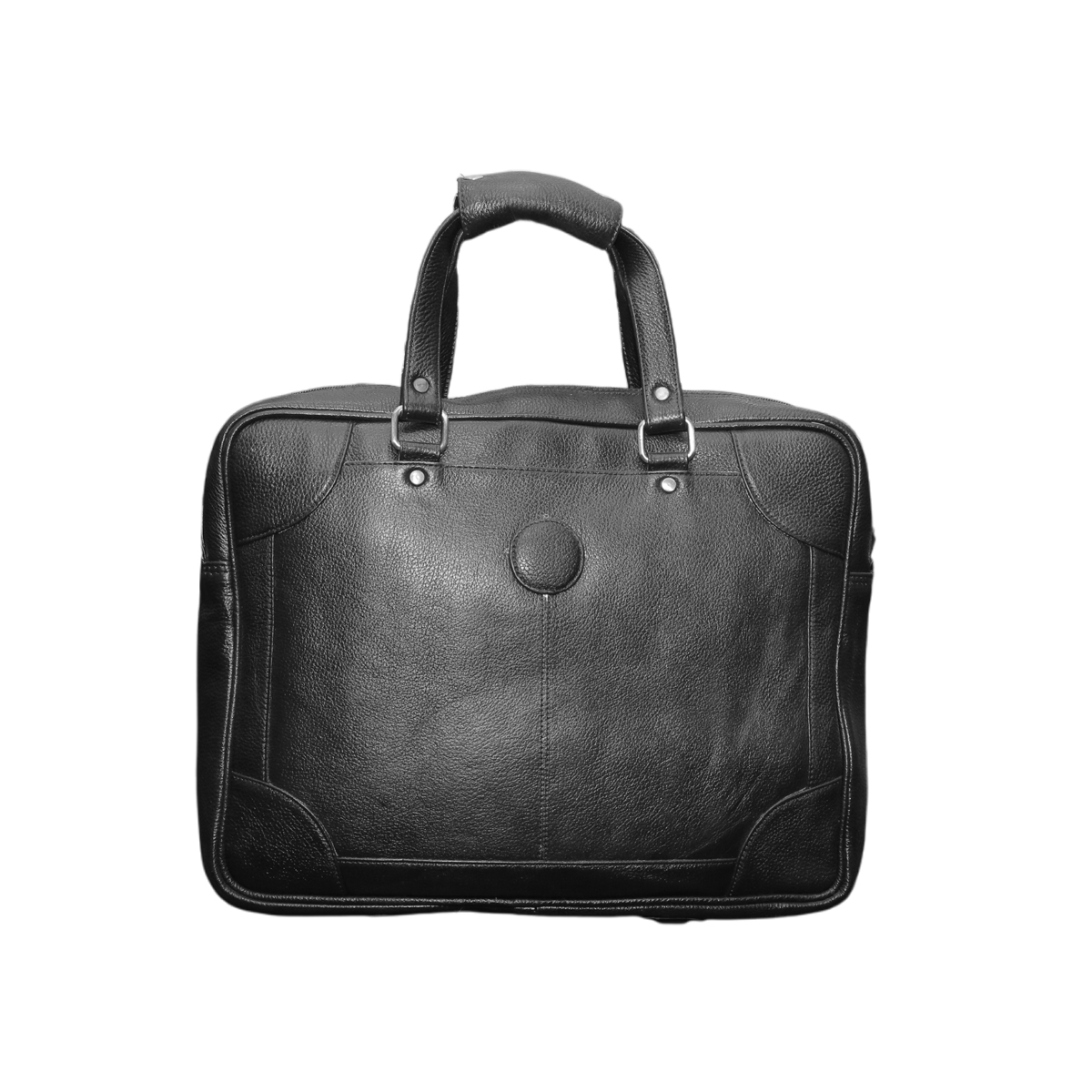 Black Leather Business Bag